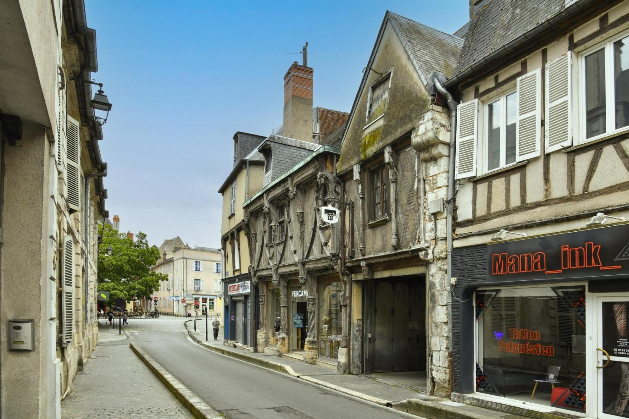 La Dame Blanche - Appartement Hypercentre Historique Bourges Bagian luar foto