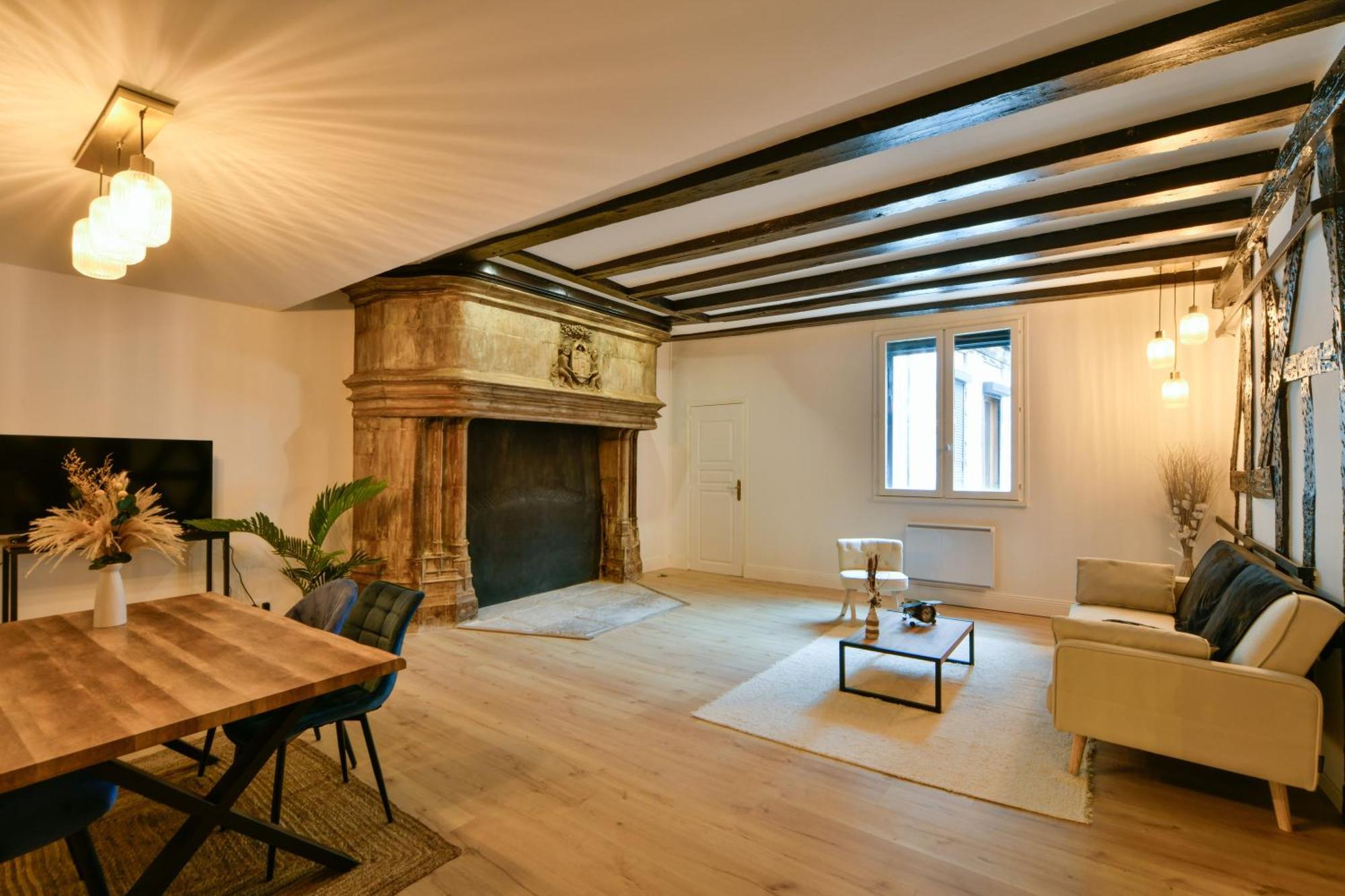 La Dame Blanche - Appartement Hypercentre Historique Bourges Bagian luar foto